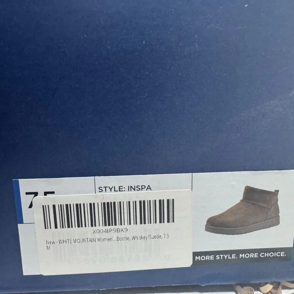 White Mountain Womens Inspa Boots Size 7.5 M